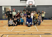 École Curé Paquin, St. Eustache, Qc. 11 avril, 2024. Children's self-defence workshop. Well done group! A wonderful experience had by all participants. www.manoli.ca