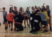 St. Bruno De Montarville. July 2, 2020. Personal safety workshop for young teens. Well done. Attitude and empowerment.